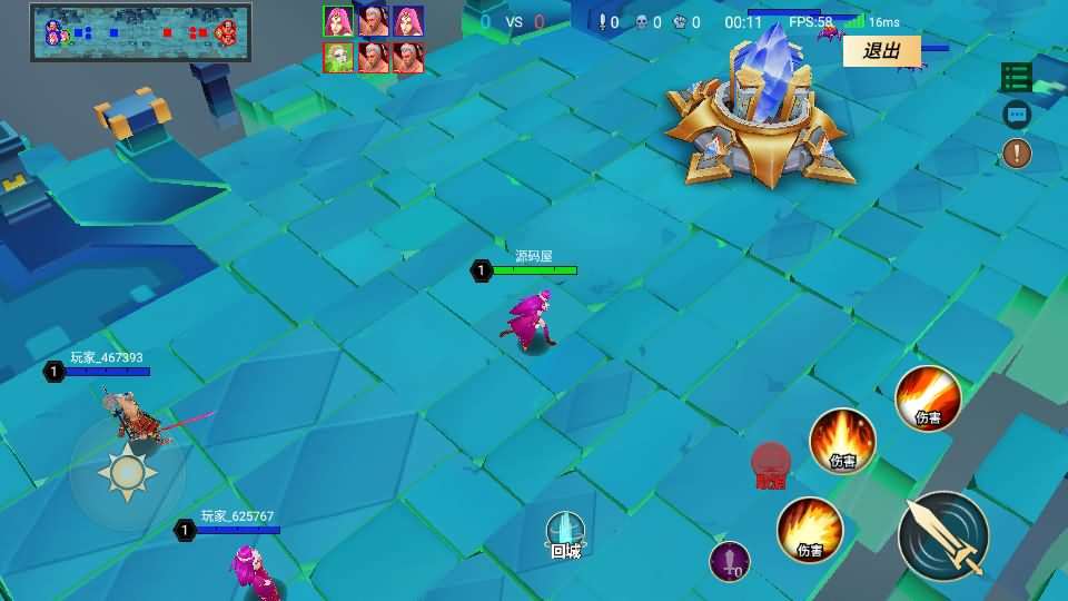 休闲竞技MOBA手游【王者大乱斗】最新整理单机一键即玩镜像端+Linux手工服务端+安卓+详细搭建教程+全套源码